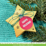 Lawn Cuts, Custom Craft Box Dies, Star Treat Box (LF3917)