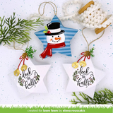 Lawn Cuts, Custom Craft Box Dies, Star Treat Box (LF3917)