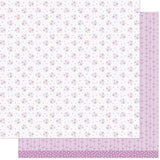 Lawn Fawn, 12X12 Patterned Paper, Blissful Blossoms, Verbena (LF4008)