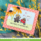 Lawn Fawn, Stamps, Dies & Coloring Stencil Bundle, All the Garden Hats (LF4034, LF4035 & LF4036)