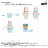 Lawn Fawn, Lawn Cuts Custom Craft Dies, Build-A-Critter Spring Accessories (LF4045)