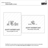 Lawn Fawn, Clear Stamps, Mice Tools (LF4065)
