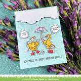 Lawn Fawn, Clear Stamps 3"X4", Silly Goose Rain or Shine! (LF4072)