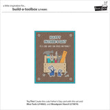 Lawn Fawn, Lawn Cuts Custom Craft Dies, Build-A-Toolbox (LF4089)