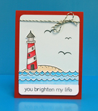 Lawn Fawn, Clear Stamps and Dies Set, Life Is Good (LF680 & LF681)