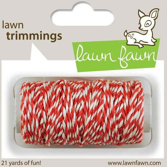 Lawn Fawn, Lawn Trimmings, Peppermint Single Cord