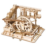 ROKR, 3D Mechanical Wooden Puzzle, Marble Run - Marble Squad