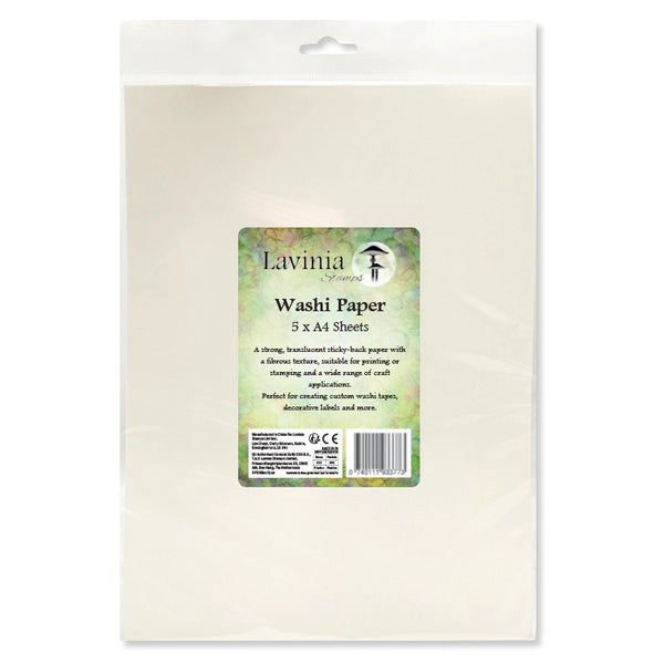 Lavinia Stamps, A4 Size, Washi Paper (5/pkg)