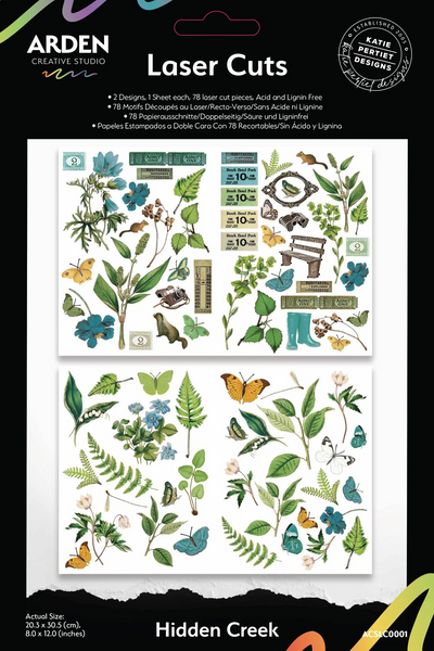 Arden Creative Studio, Hidden Creek Collection, Laser Cuts
