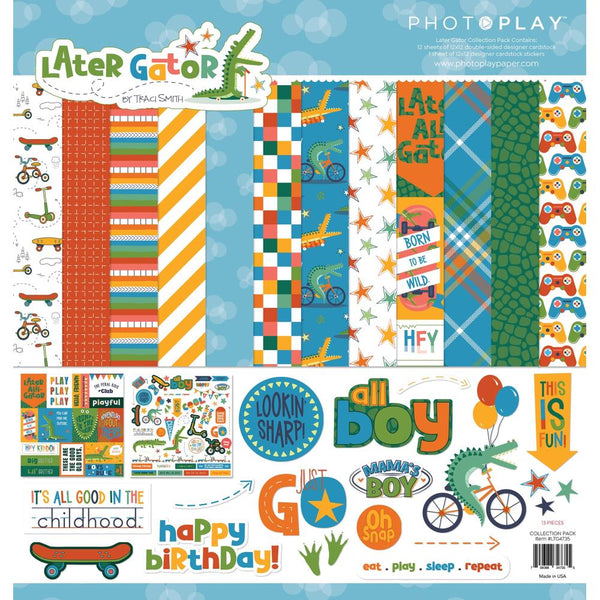 PhotoPlay Collection Pack 12"X12", Later Gator