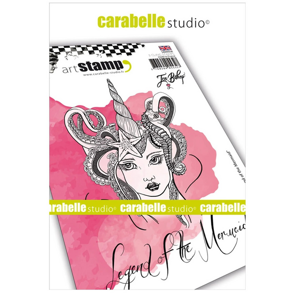 Carabelle Studio Cling Stamp A6, Legend of the Mermaid by Jen Bishop