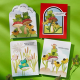 Spellbinders, Stencil from the Jump for Joy Collection, Lily Pad (STN-090)