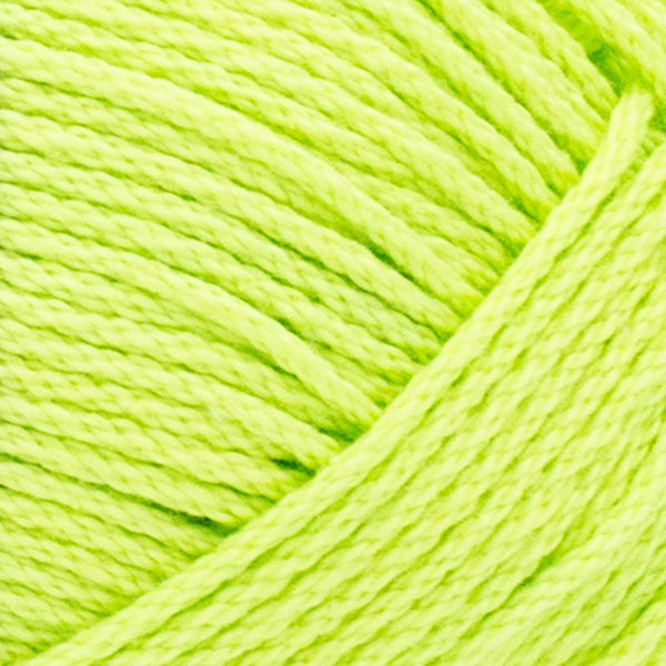 Lion Brand 24/7 Cotton Yarn, Lime