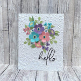 Spellbinders Etched Die From The Out And About Collection, Little Blooms (S2-380)