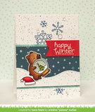 Lawn Fawn Clear Stamps, Little Snow Globe:  Bear (LF3274)