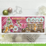 Lawn Fawn Clear Stamps, Little Snow Globe:  Dog (LF3270)