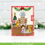 Lawn Fawn Clear Stamps, Little Snow Globe:  Dog (LF3270)