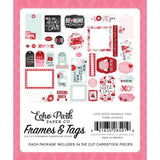 Echo Park Cardstock Ephemera 34/Pkg, Icons, Love Notes