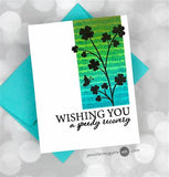 Gina K. Designs, 6" x 8" Clear Stamps, Luck and Love