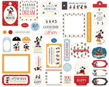 Echo Park Cardstock Ephemera 34/Pkg, Frames & Tags, Mouse and Me (MAM487025)