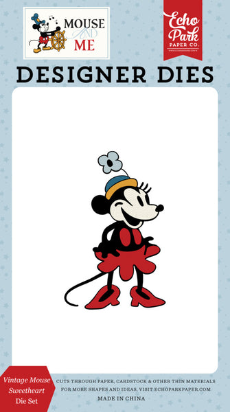 Echo Park Designer Dies, Mouse and Me, Vintage Mouse Sweetheart