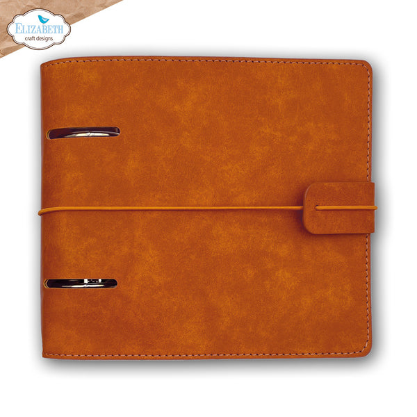 Elizabeth Craft Designs,  Memory Binder Square Page, Rusty Brown (MB005)