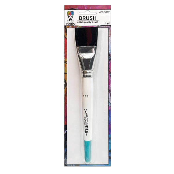 Dina Wakley MEdia Stiff Bristle Brush, 1.75"