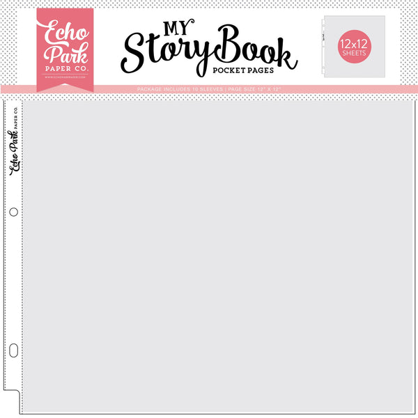 12"x12" Pockets - 12"x12" Pocket Page 10 Sheet Pack - Scrapbooking Fairies