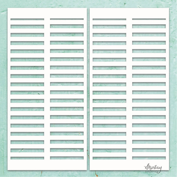 Mintay Chippies, Decor - Shutters