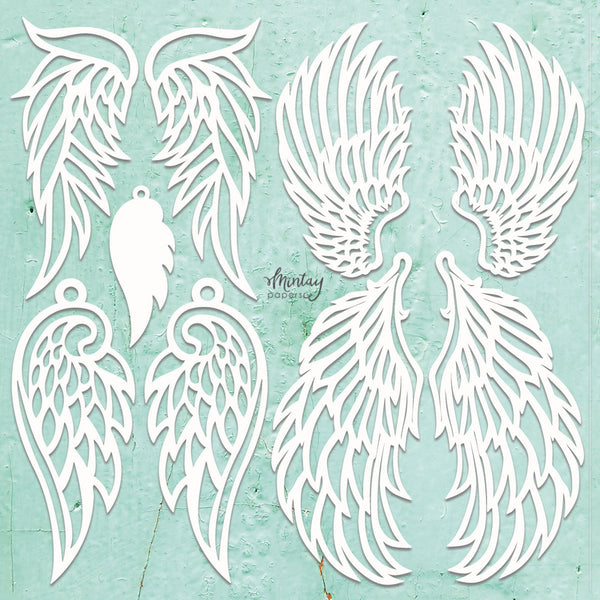 Mintay Chippies, Decor - Angel Wings Set