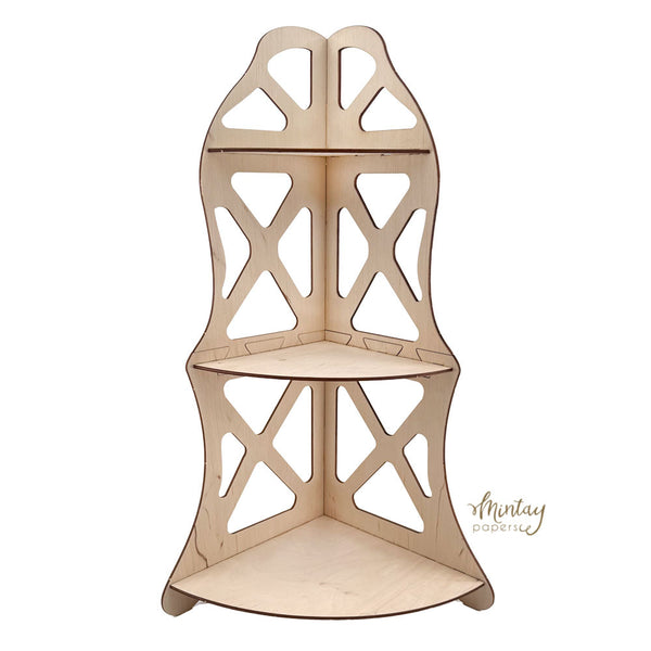 Mintay Woodies, Decor, Corner Shelf (MT-WD3-16)