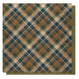 PhotoPlay, Mud On The Tires Double-Sided Cardstock 12"X12", Cabin Plaid