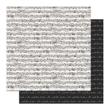 PhotoPlay, Music Notes, Double-Sided Cardstock 12"X12", Sheet Music