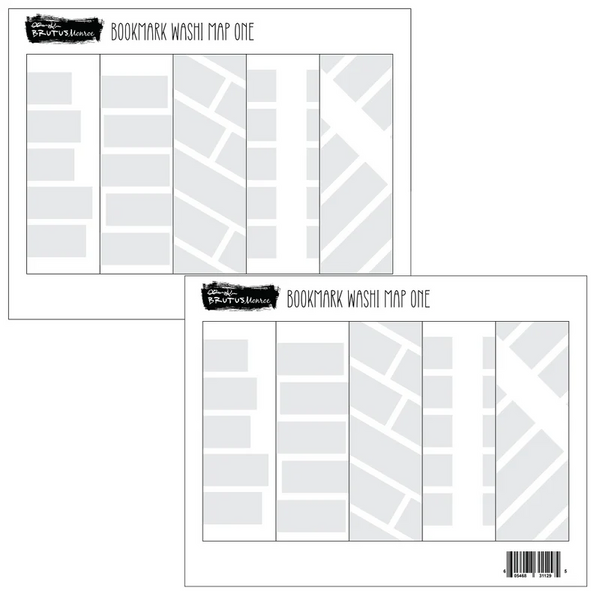 Brutus Monroe, Bookmarks, Washi Map One