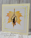 Sweet Poppy Stencil, Aperture Maple Leaf (SP6-125ML)
