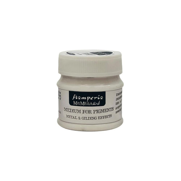 Stamperia Medium For Pigment 50ml, Metal & Gilding Effect