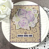 Spellbinders 3D Embossing Folder From The Garden Collection by Weddy Vecchi, Flowers & Foliage (E3D-074)