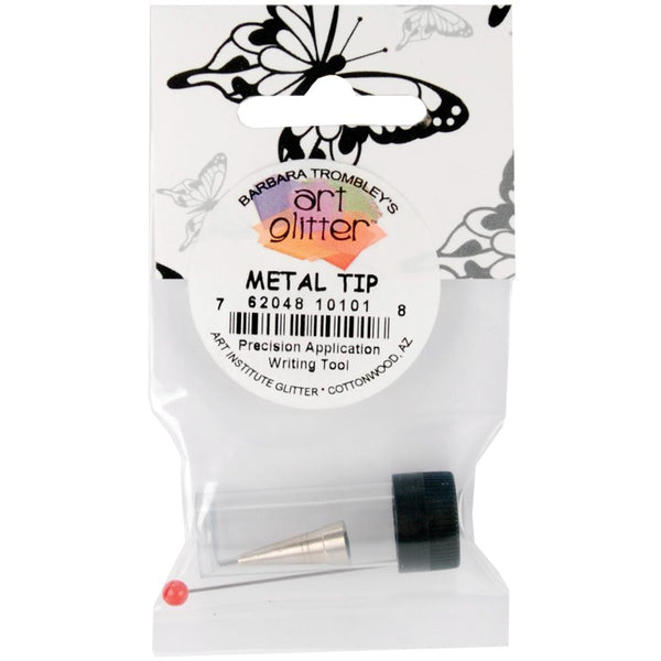 Art Glitter, Metal Tip with Stainless Pin (Random Color)