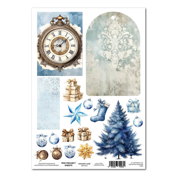 3Quarter Designs - Snowflake Seasons