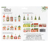Crate Paper, Mittens & Mistletoe Advent Calendar 40/Pkg, Makes 25 Houses