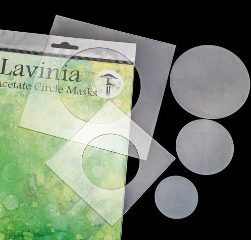 Lavinia Stamps, Stencils, Acetate Circle Masks