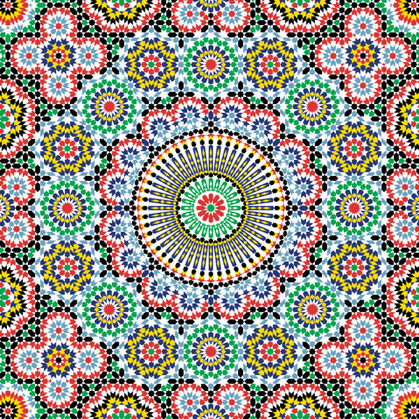 Sightseeing Pattern, 12"x12" Cardstock, Morocco