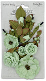 49 And Market, Nature's Bounty Paper Flowers, Pistachio (NG-40322)