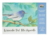 Yasutomo, Niji Watercolor Paper Pad, 5" x 7" - Cold Press (15 Sheets)