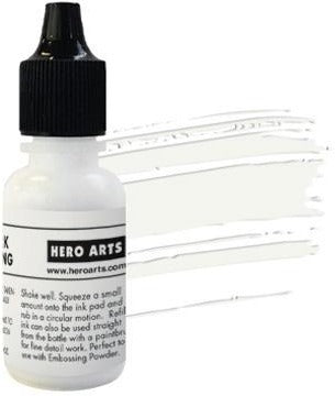 Hero Arts Pigment Ink Reinker, Unicorn White Ink