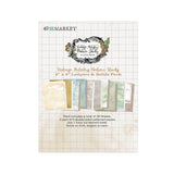 49 And Market, Vintage Artistry Collection Pack 6"X8", Nature Study Ledgers & Solids (NS-41695)