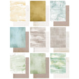 49 And Market, Vintage Artistry Collection Pack 6"X8", Nature Study Ledgers & Solids (NS-41695)