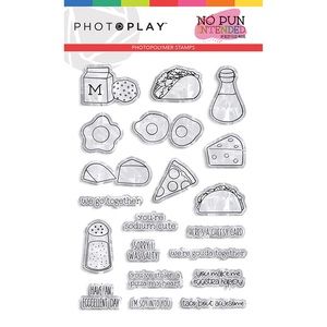 PhotoPlay Photopolymer Clear Stamps, No Pun Intended