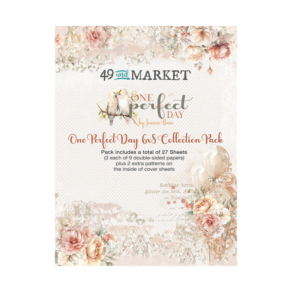 49 And Market Collection Pack 6"X8", One Perfect Day by Joanne Bain
