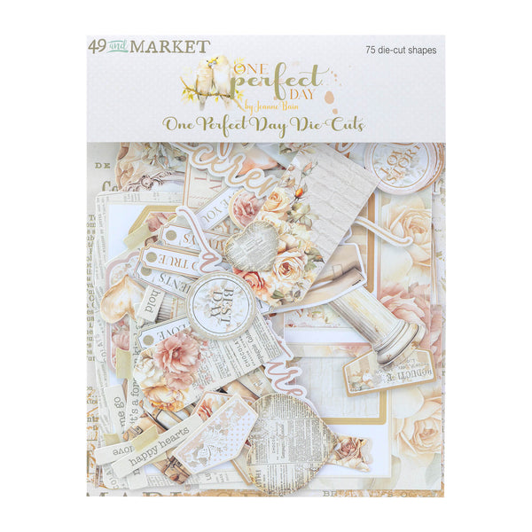 49 And Market Die-Cut Elements, One Perfect Day